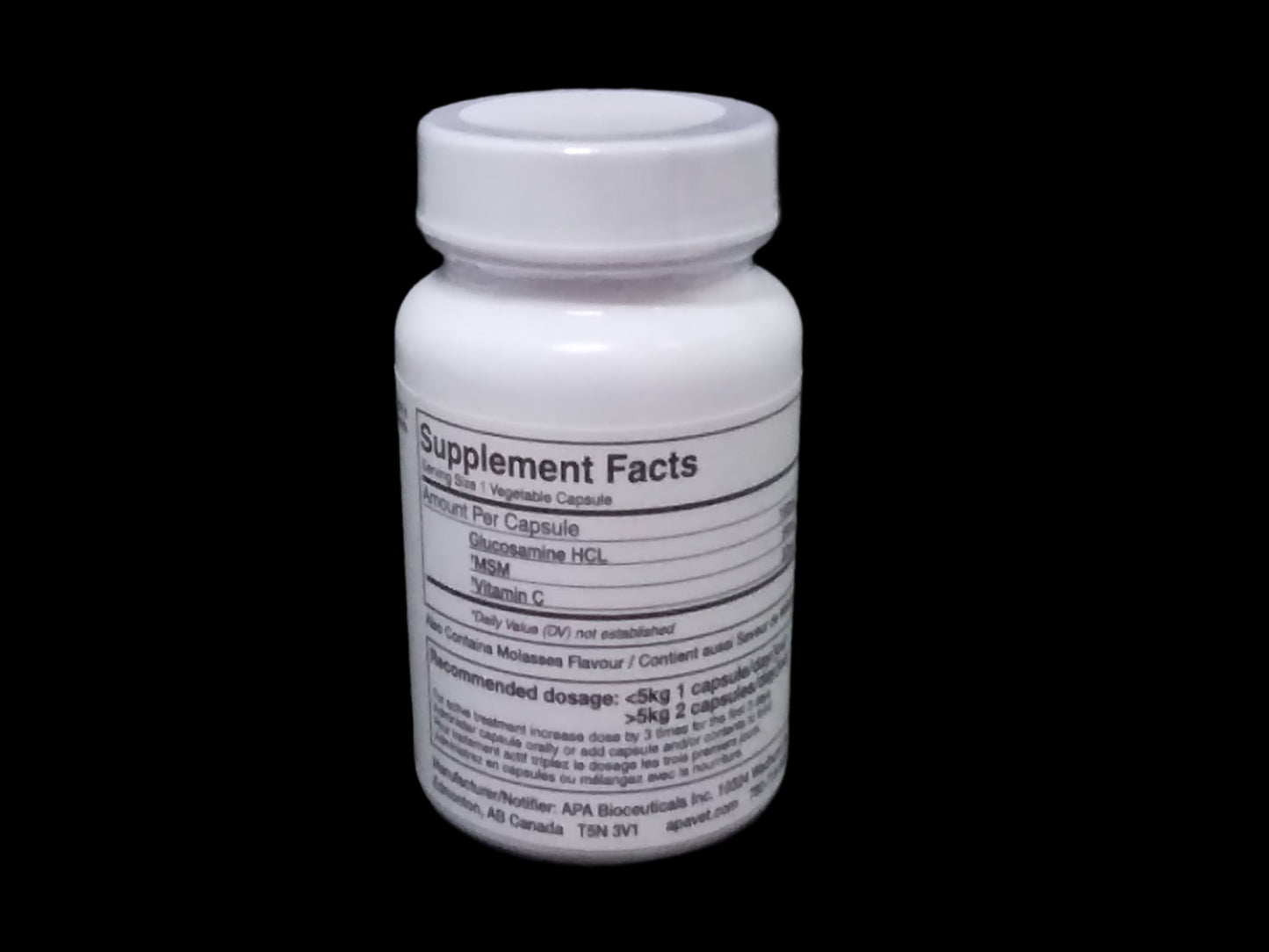 120 Capsules for Glucosamine Ultra in a bottle