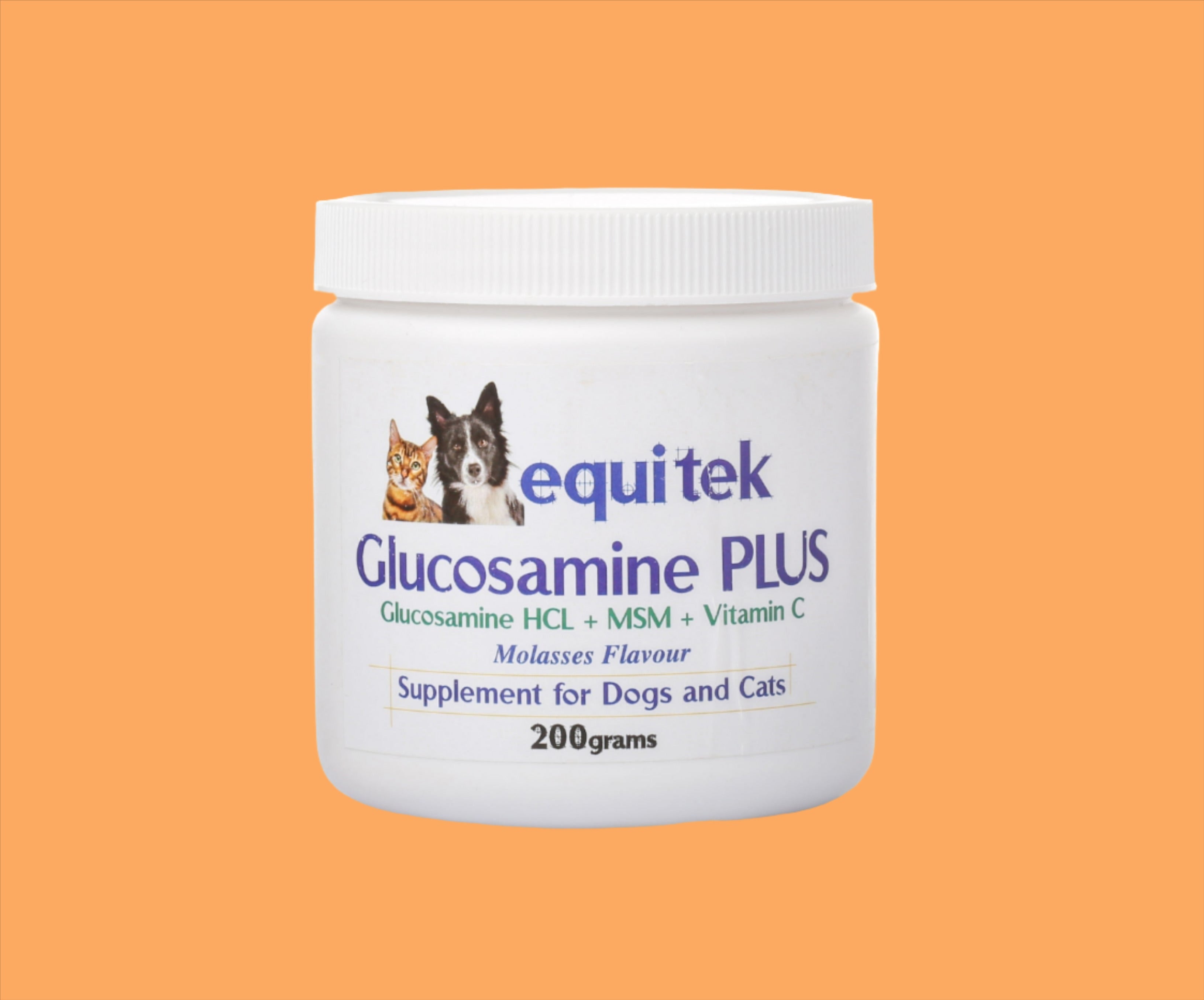 Apavet Glucosamine HCL Ultra For Pet Health 200g ApaVet BioCeuticals