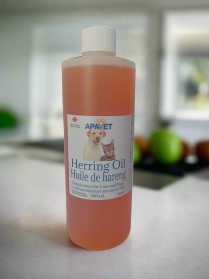 ApaVet 100% Herring Fish Oil - 500ml